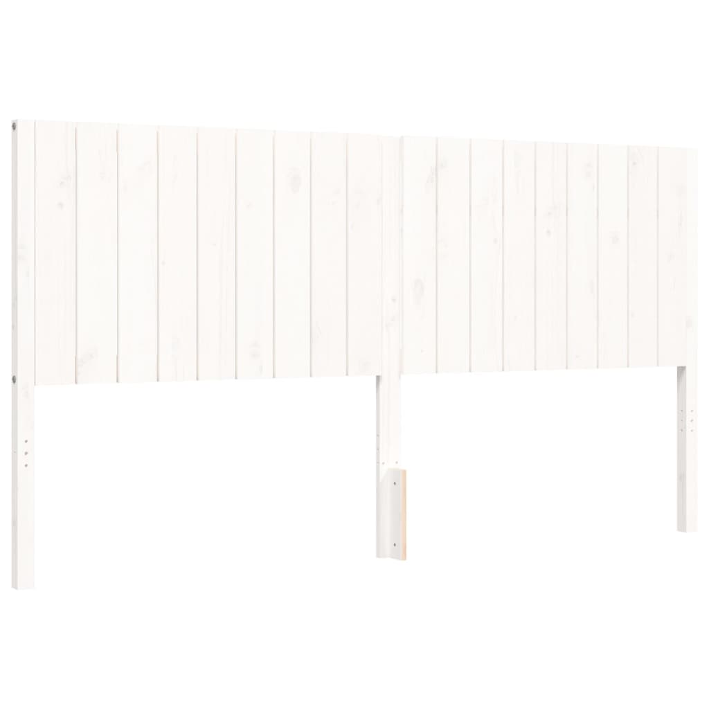 Bed Frame Without Mattress 183X203 Cm King Solid Wood