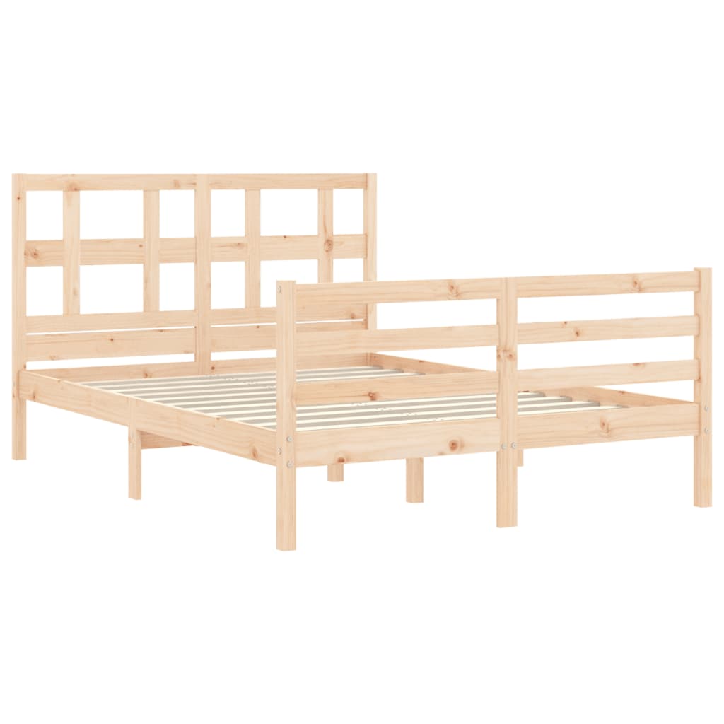 Bed Frame Without Mattress Solid Wood