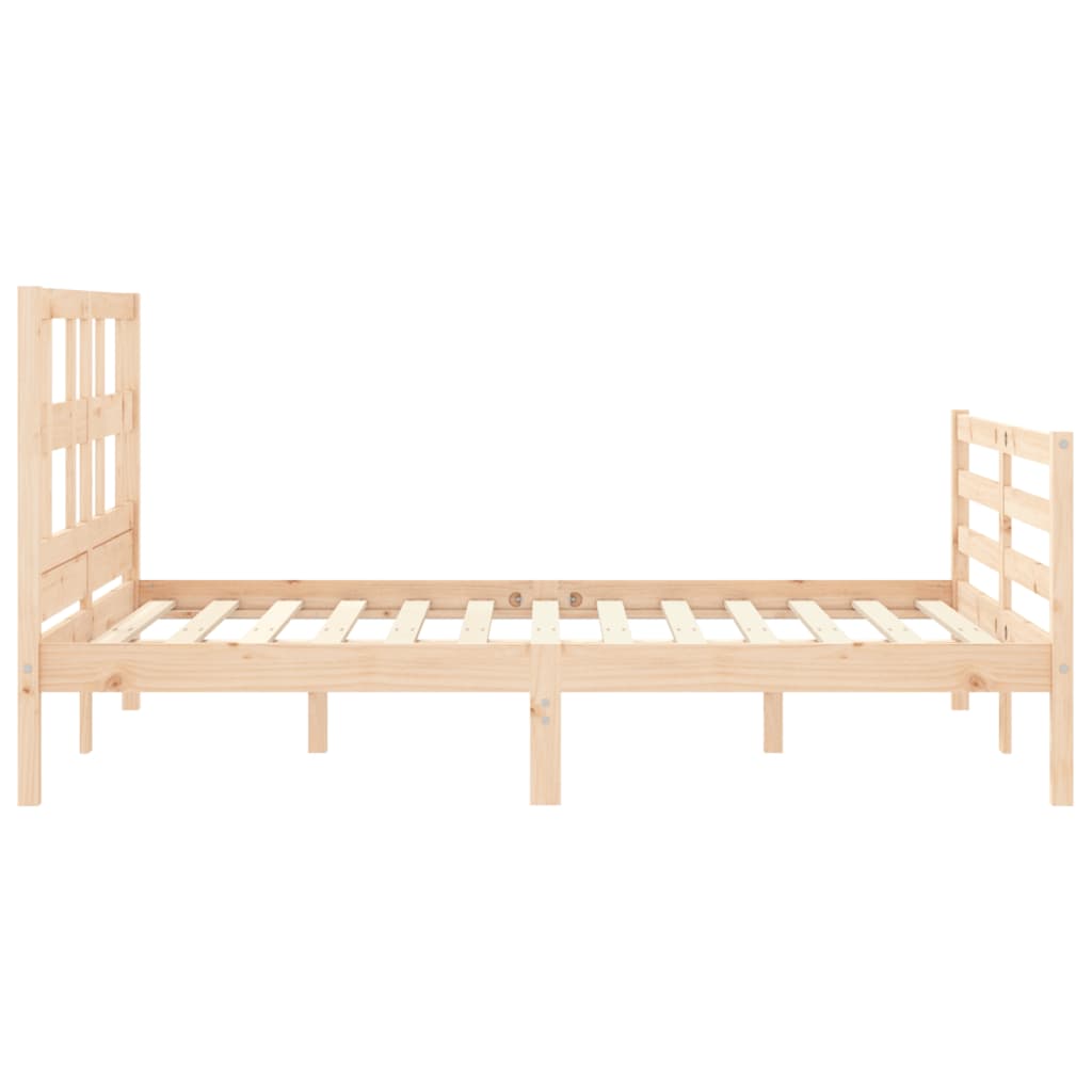 Bed Frame Without Mattress Solid Wood