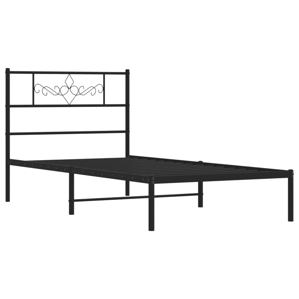 Metal Bed Frame Without Mattress