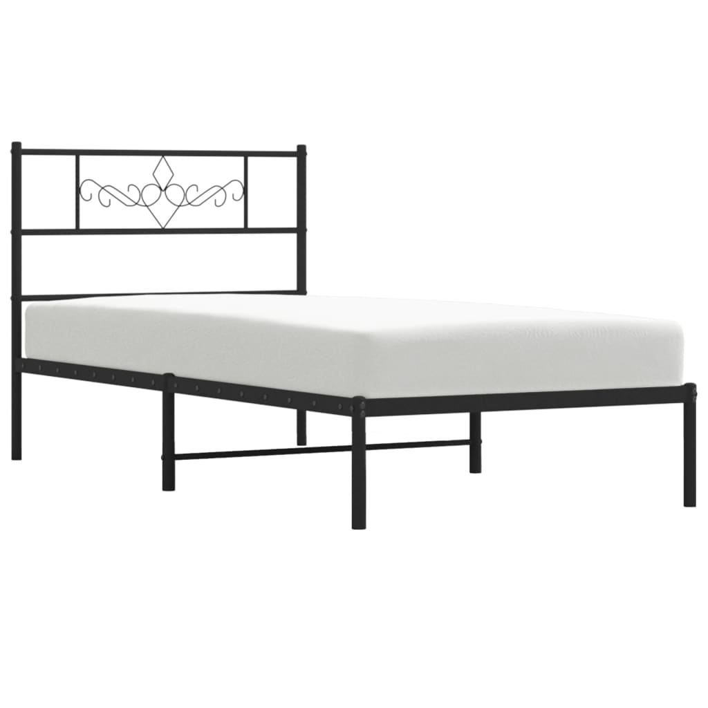 Metal Bed Frame Without Mattress