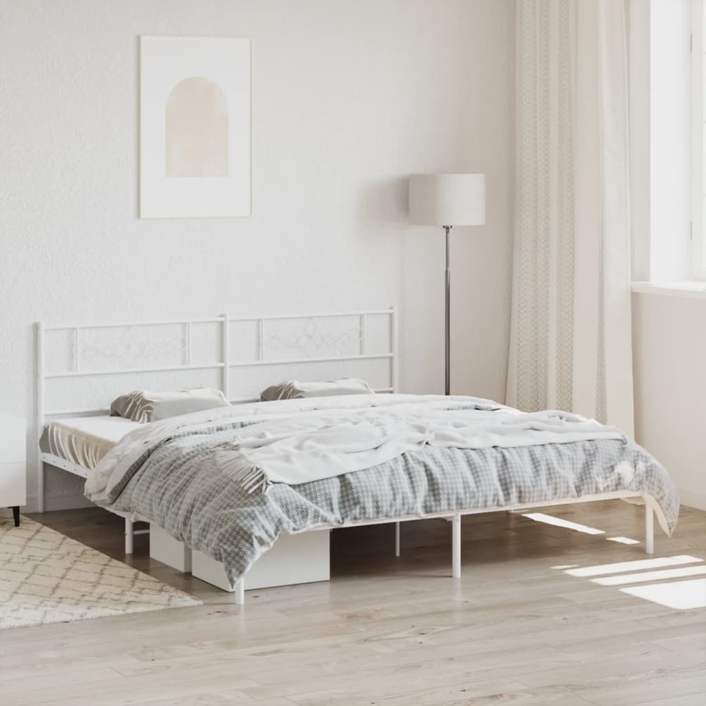Metal Bed Frame Without Mattress