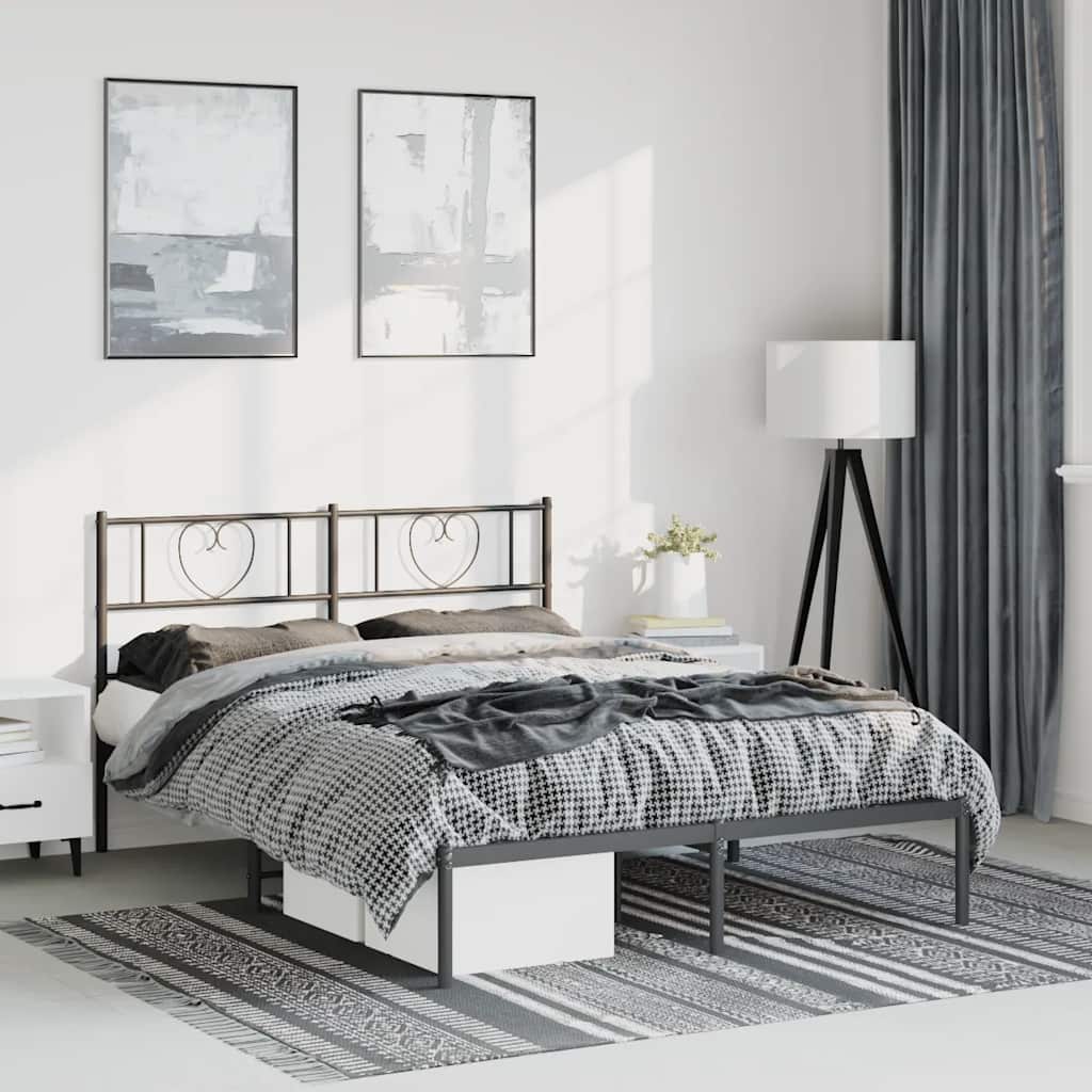 Metal Bed Frame Without Mattress
