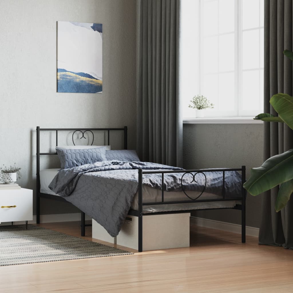 Metal Bed Frame Without Mattress