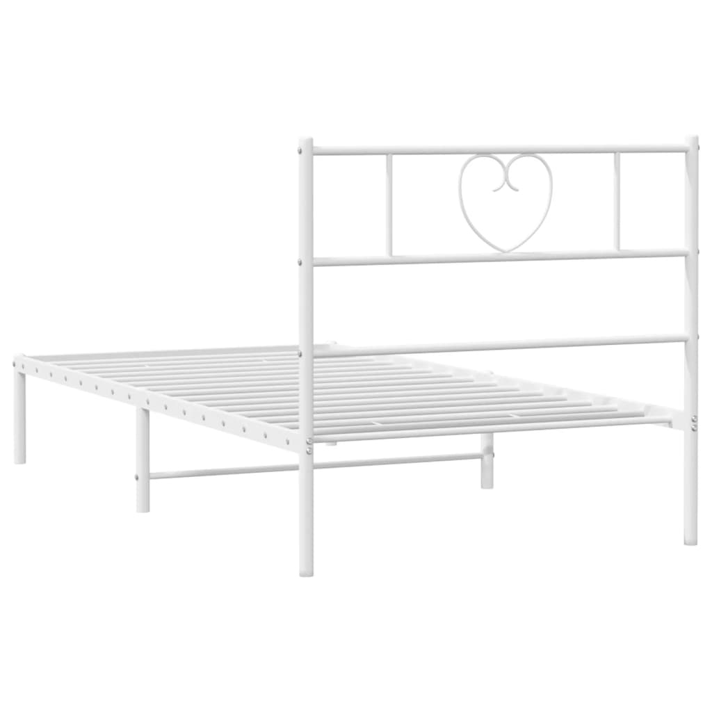 Metal Bed Frame Without Mattress