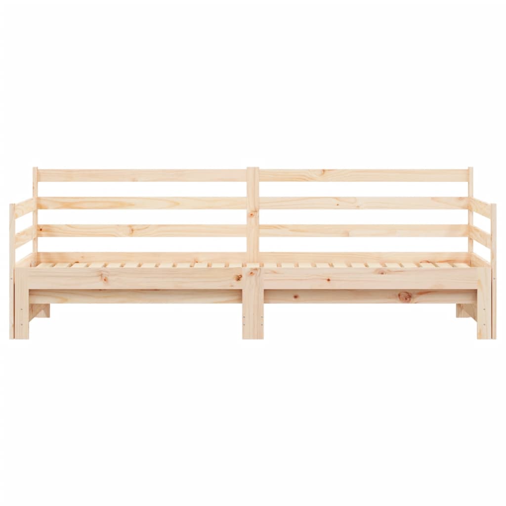 Daybed With Trundle Without Mattress Solid Wood