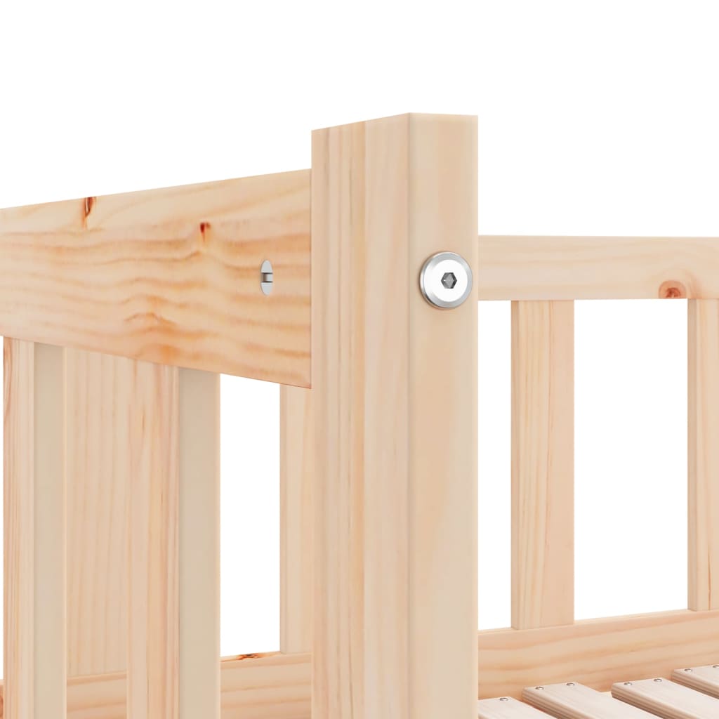 Day Bed With Trundle Without Mattress Solid Wood