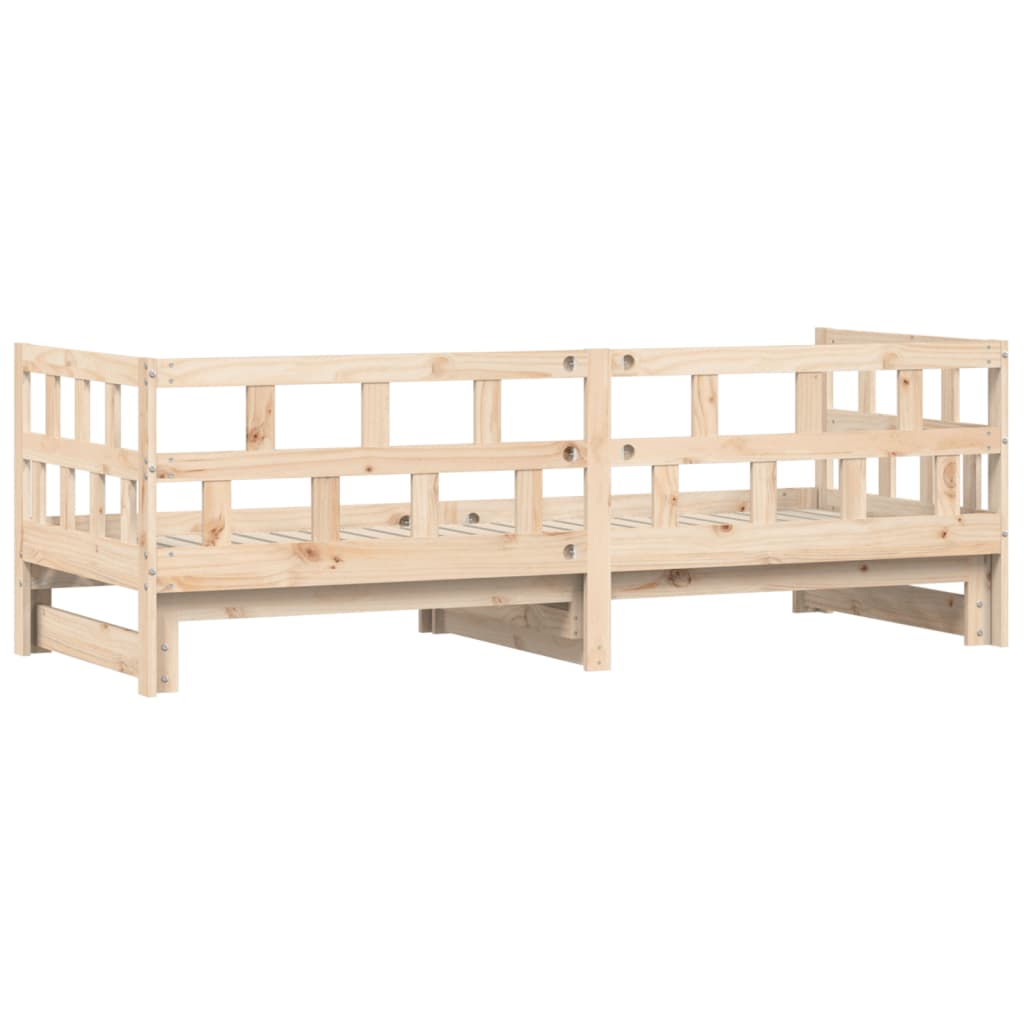 Daybed With Trundle Without Mattress Solid Wood