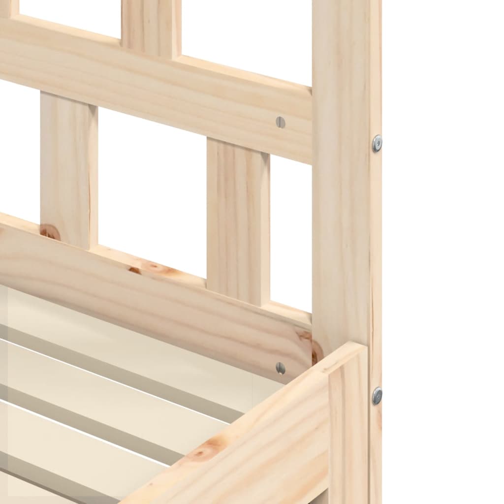 Daybed With Trundle Without Mattress Solid Wood