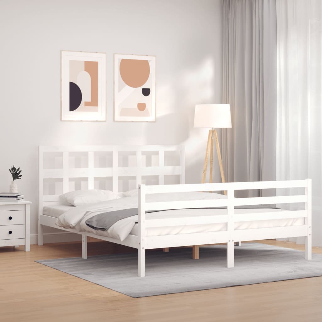 Bed Frame Without Mattress Solid Wood