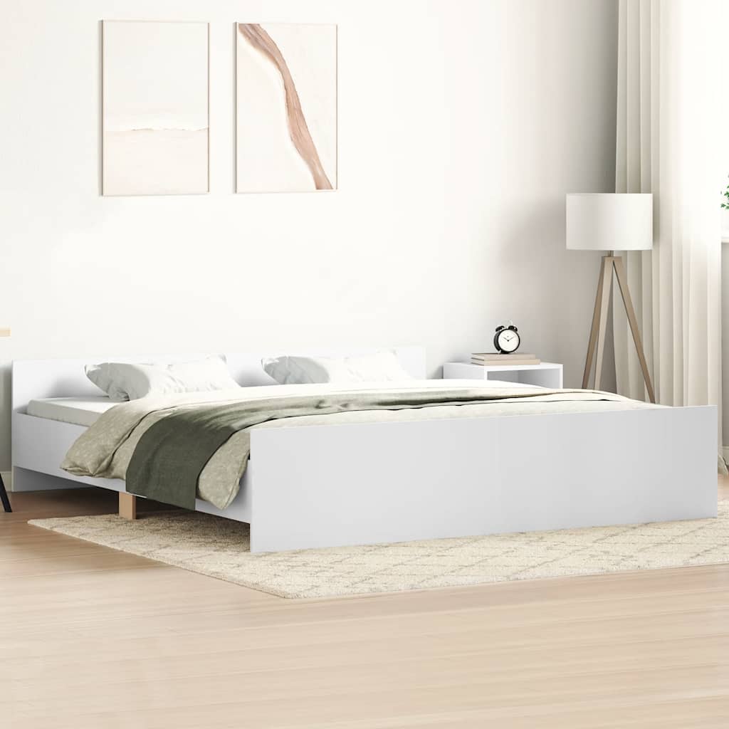 Bed Frame Without Mattress Engineered Wood