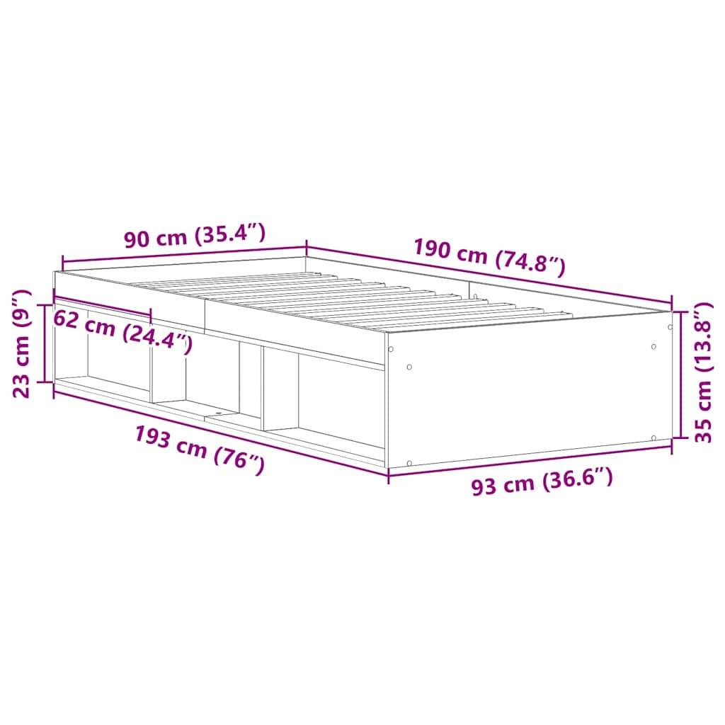 Bed Frame Without Mattress