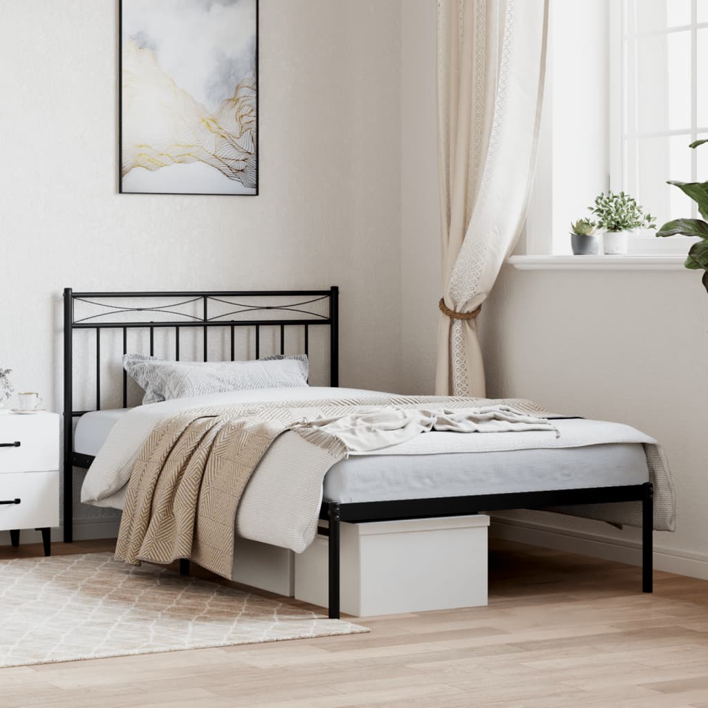 Metal Bed Frame Without Mattress