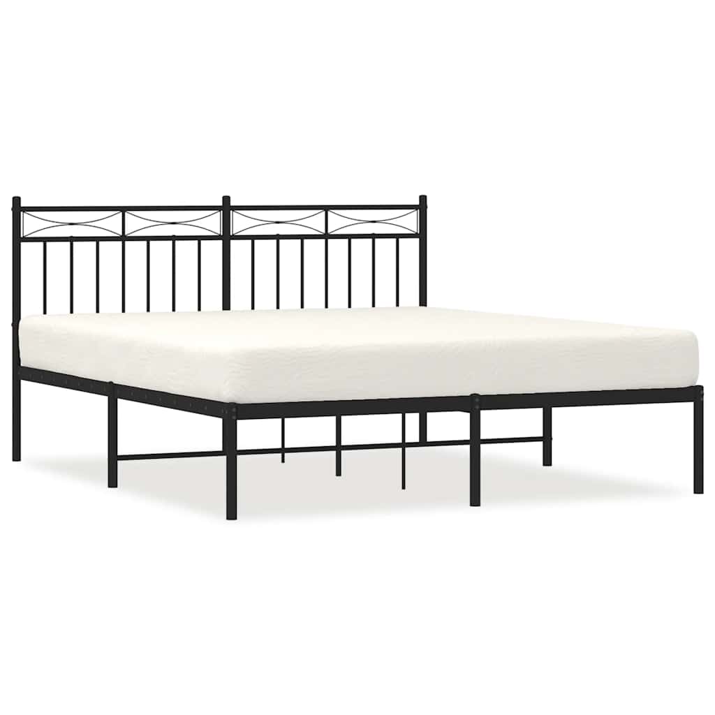 Metal Bed Frame Without Mattress