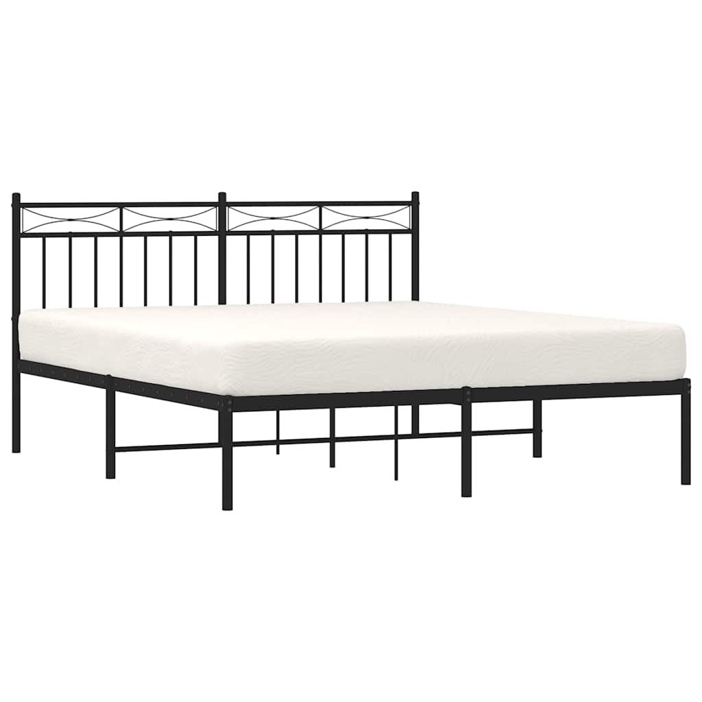 Metal Bed Frame Without Mattress