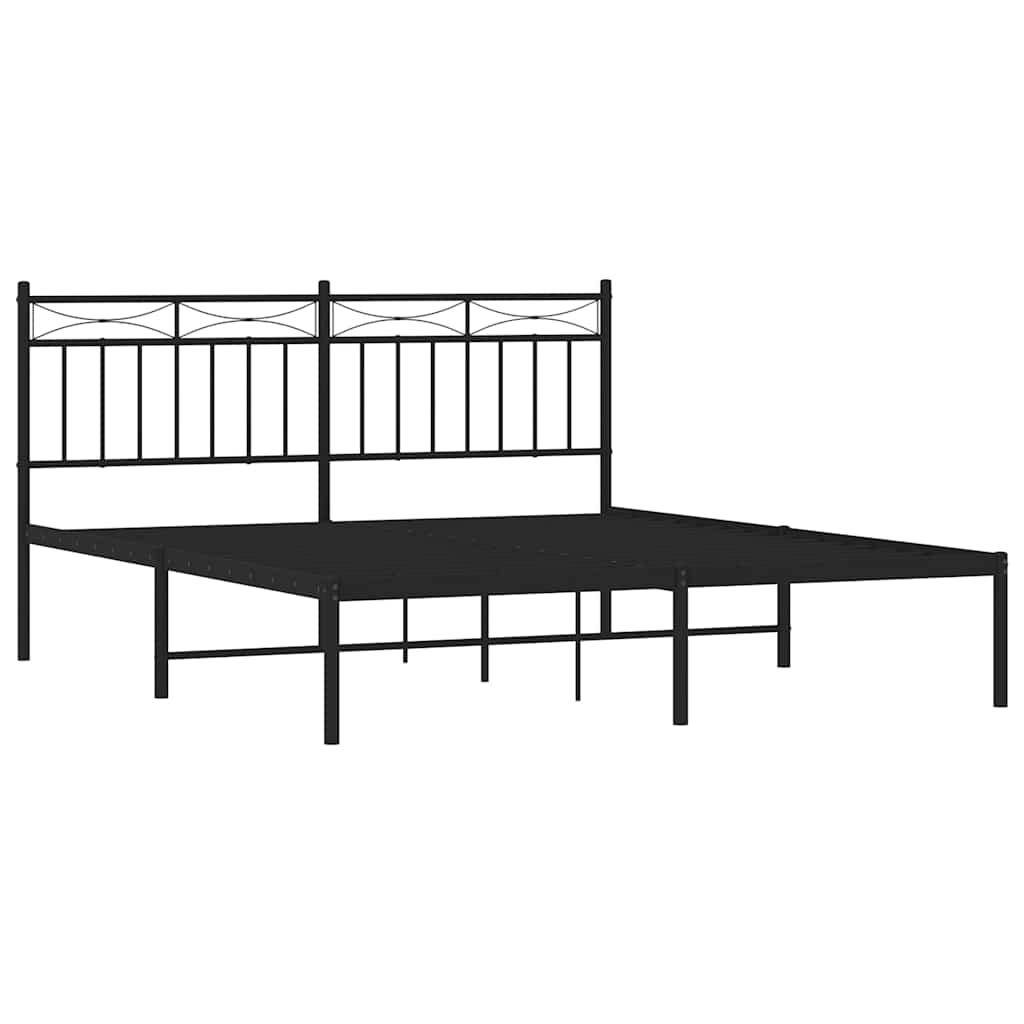 Metal Bed Frame Without Mattress