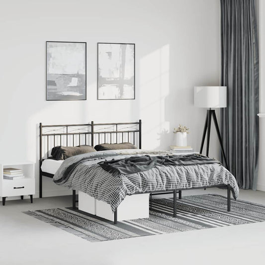 Metal Bed Frame Without Mattress