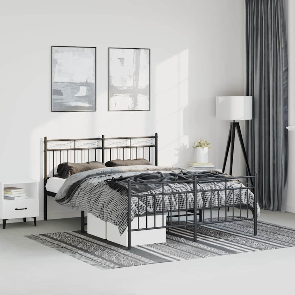 Metal Bed Frame Without Mattress