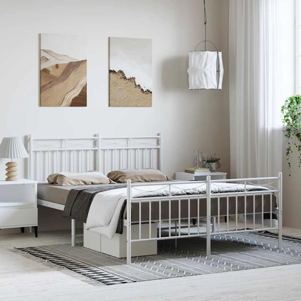 Metal Bed Frame Without Mattress