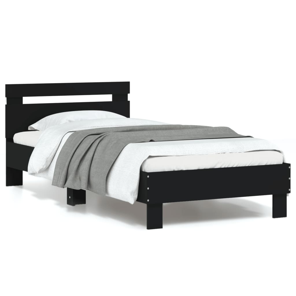 Bed Frame With Led Without Mattress