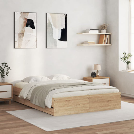 Bed Frame With Drawers Without Mattress