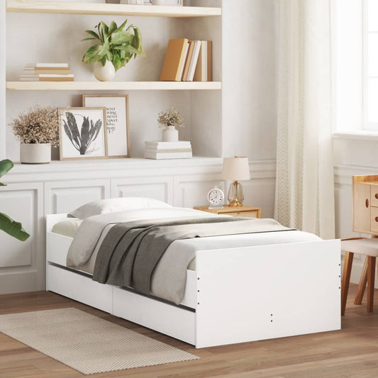 Bed Frame With Drawers Without Mattress