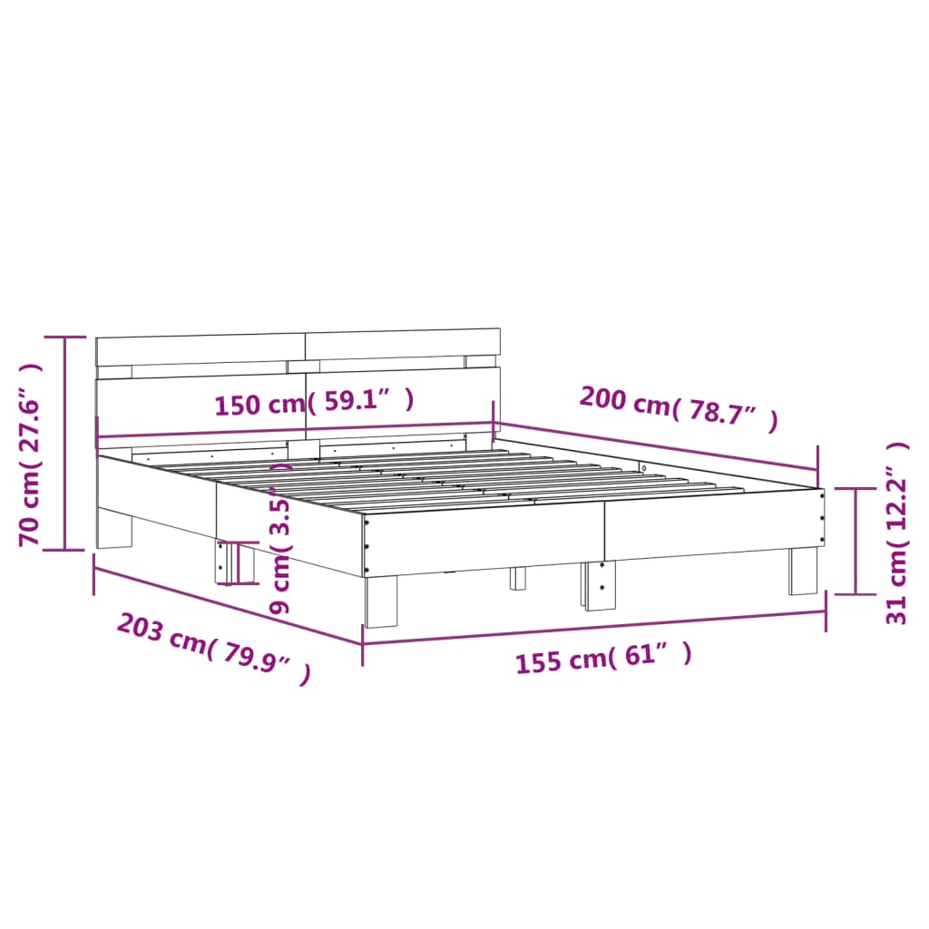 Bed Frame Without Mattress