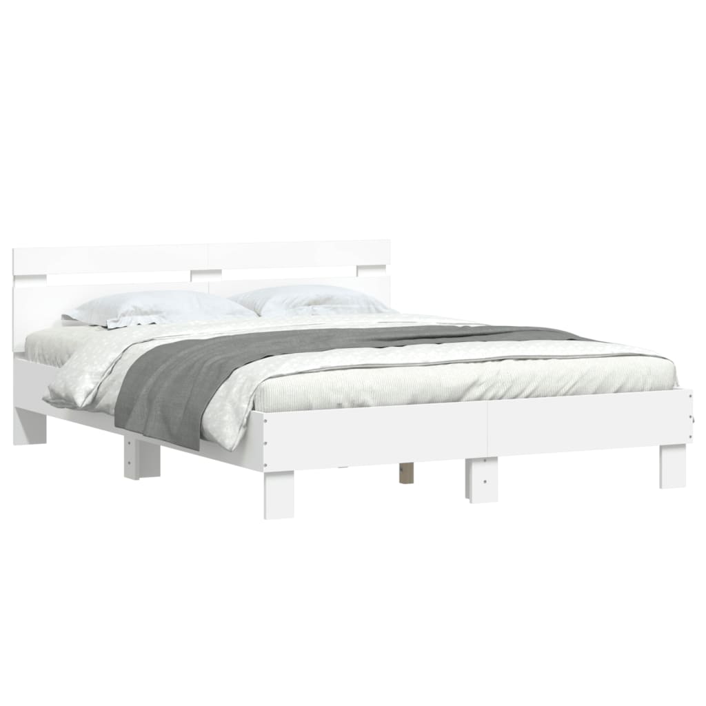 Bed Frame With Led Without Mattress