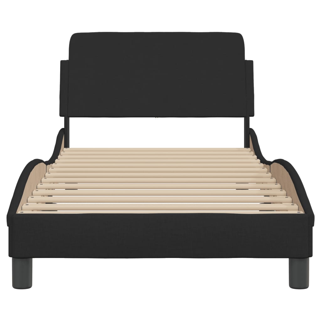 Bed Frame With Headboard "Dover" Fabric