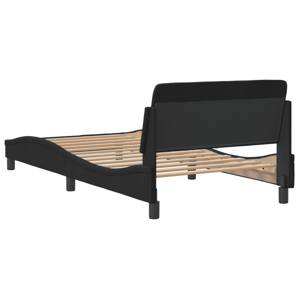 Bed Frame "Dover" King Single Velvet