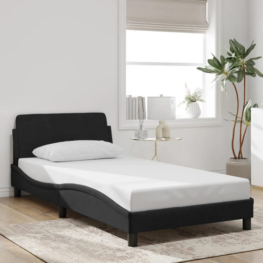 Bed Frame "Dover" King Single Velvet
