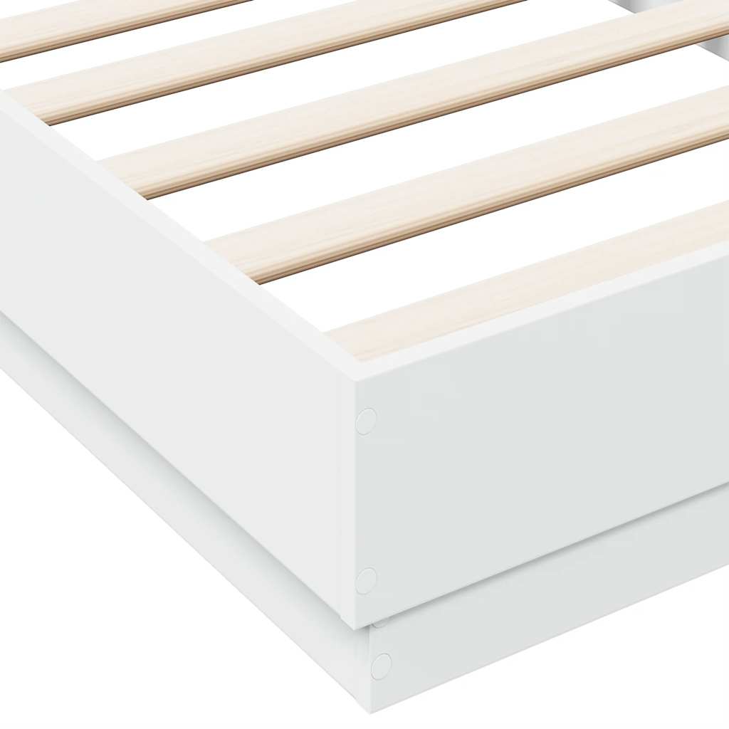 Bed Frame Without Mattress Engineered Wood
