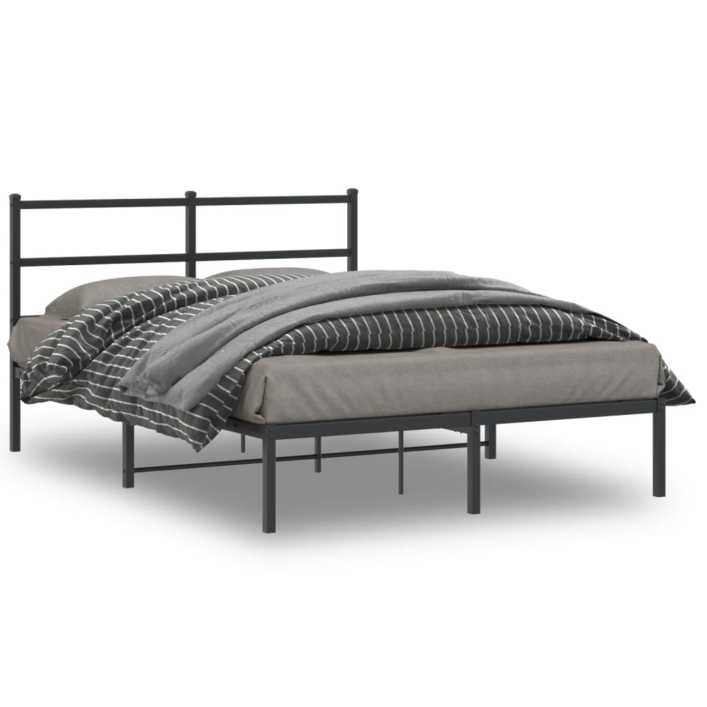 Metal Bed Frame Without Mattress