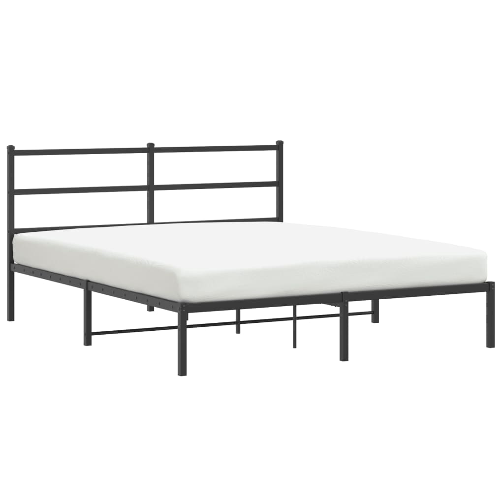 Metal Bed Frame Without Mattress