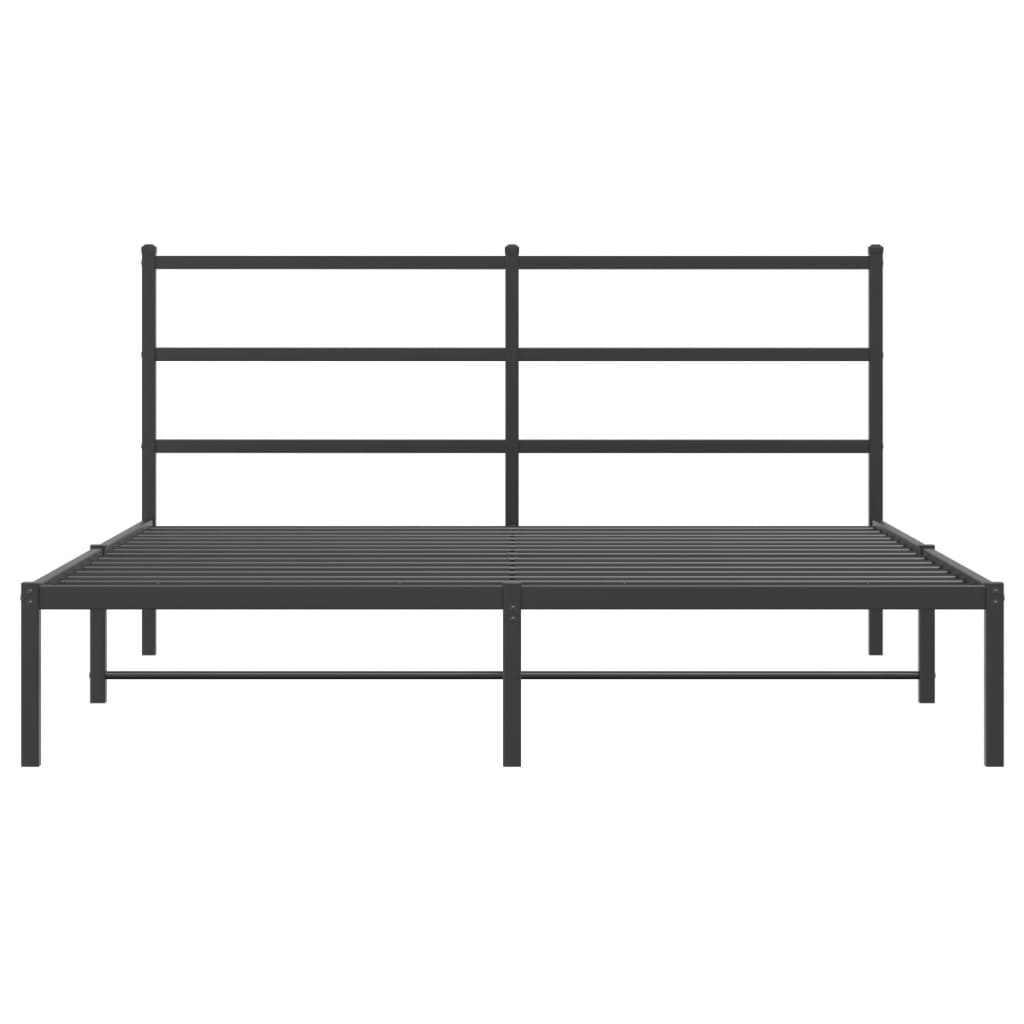 Metal Bed Frame Without Mattress