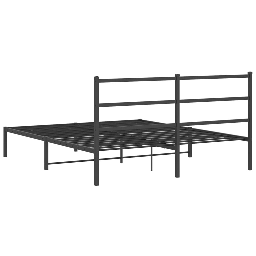 Metal Bed Frame Without Mattress