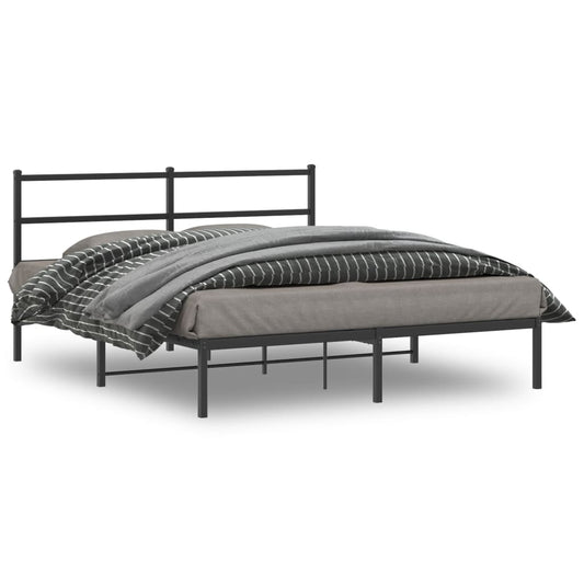 Metal Bed Frame Without Mattress