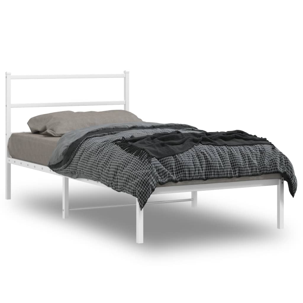 Metal Bed Frame Without Mattress