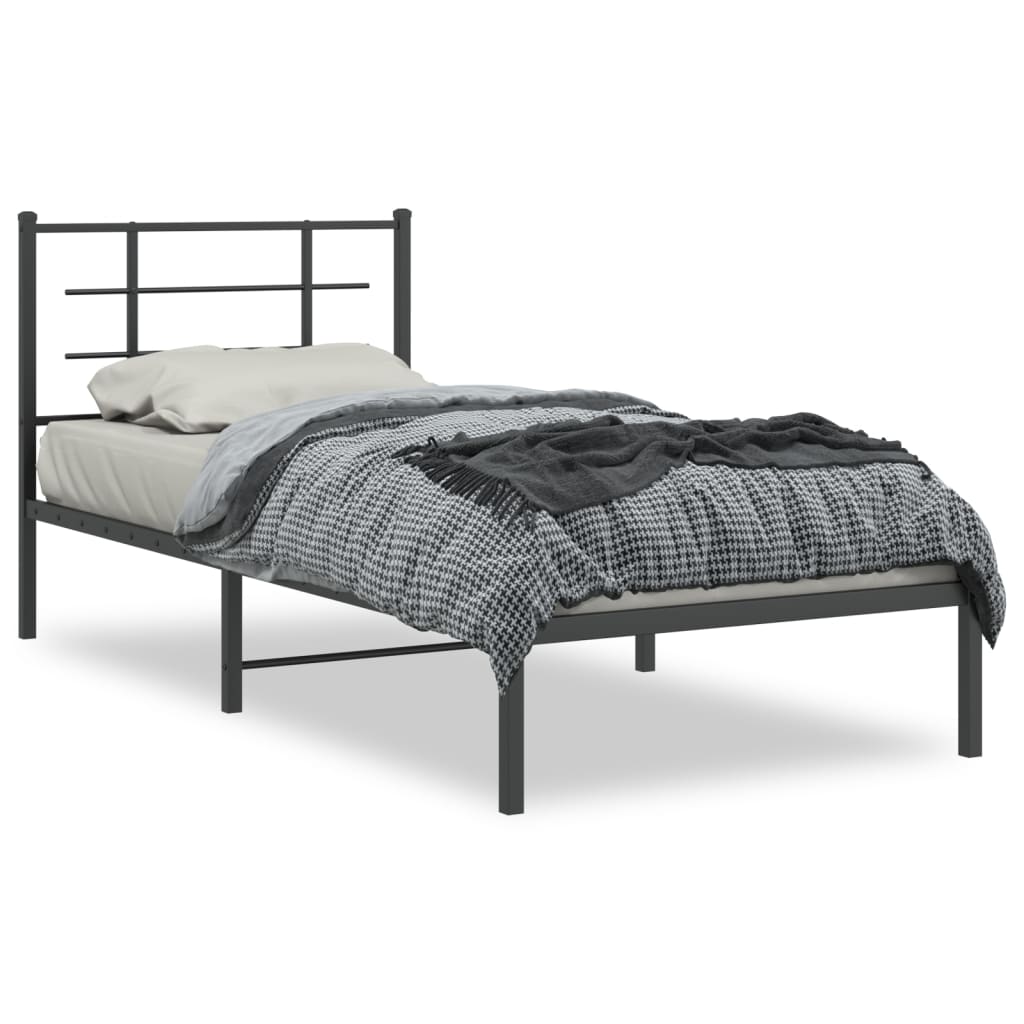 Metal Bed Frame Without Mattress