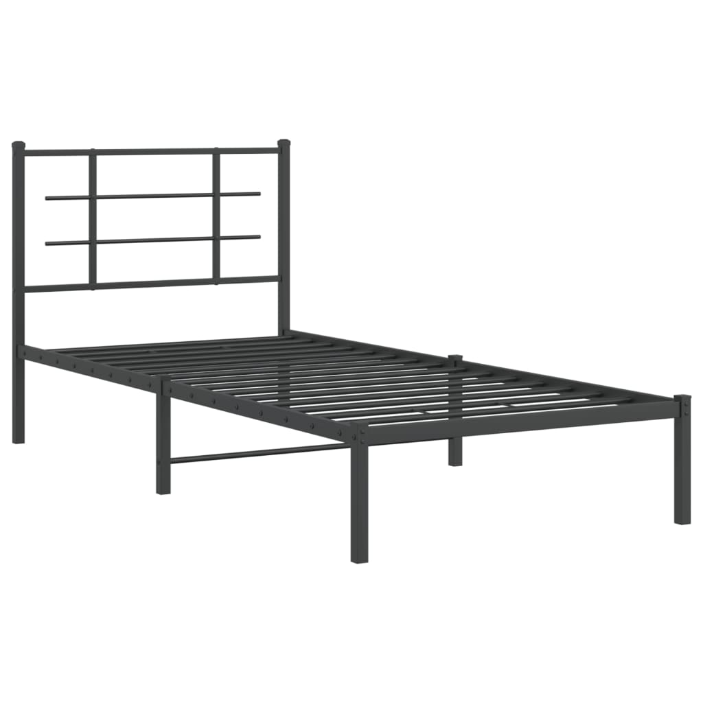 Metal Bed Frame Without Mattress