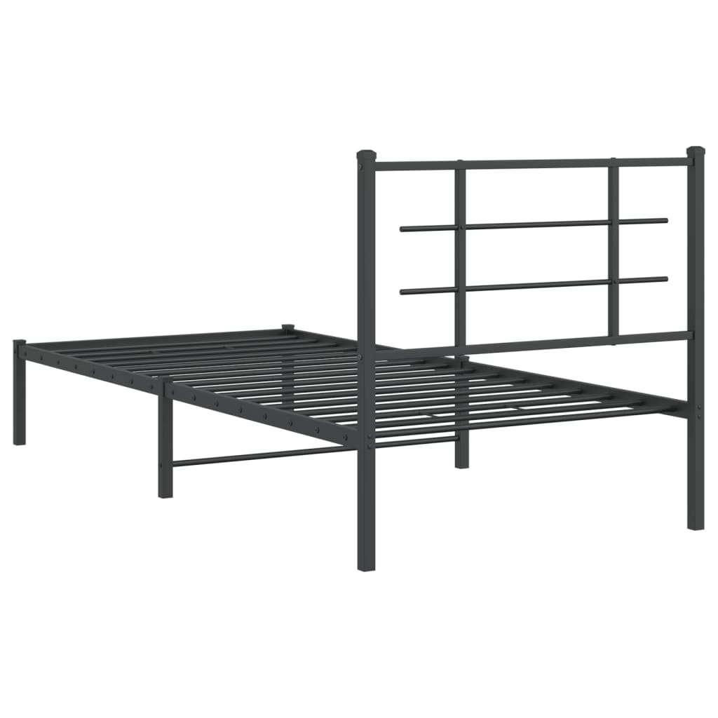 Metal Bed Frame Without Mattress