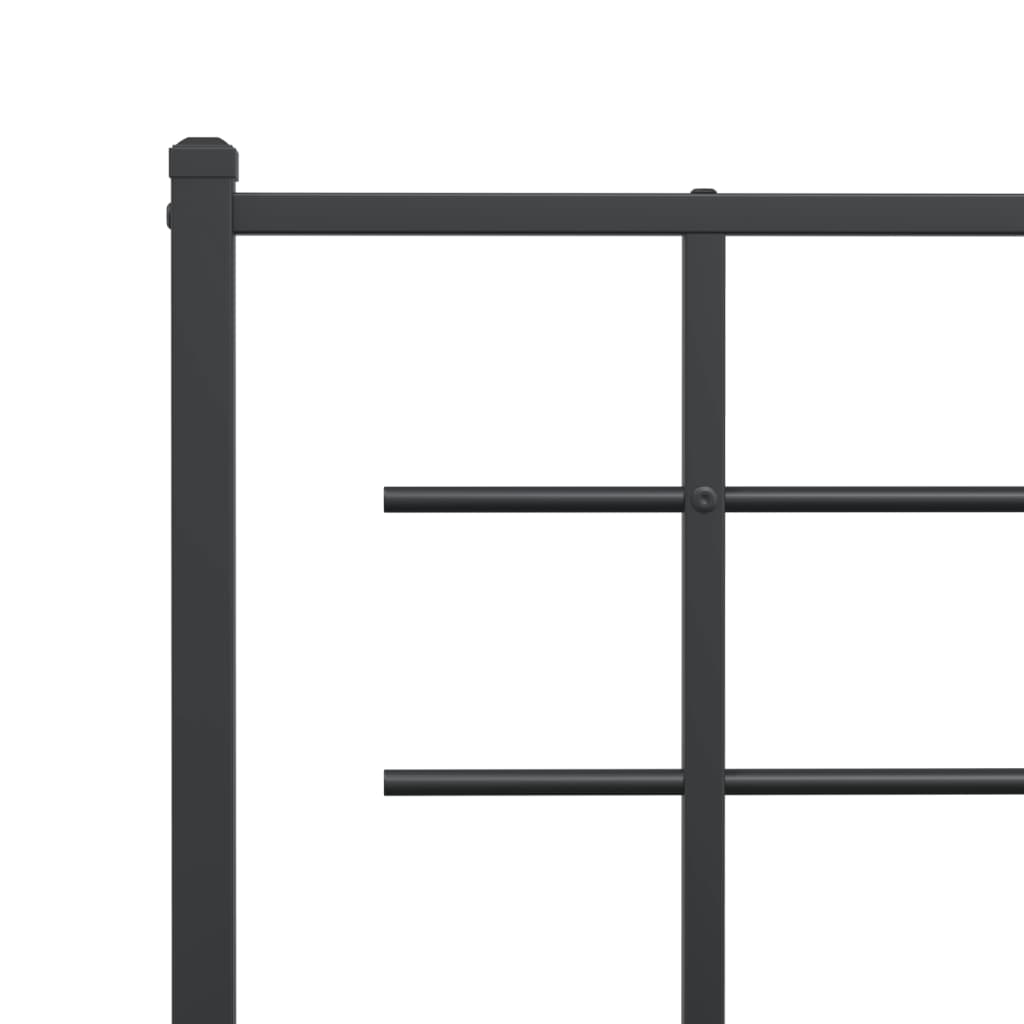 Metal Bed Frame Without Mattress