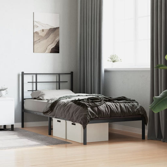 Metal Bed Frame Without Mattress