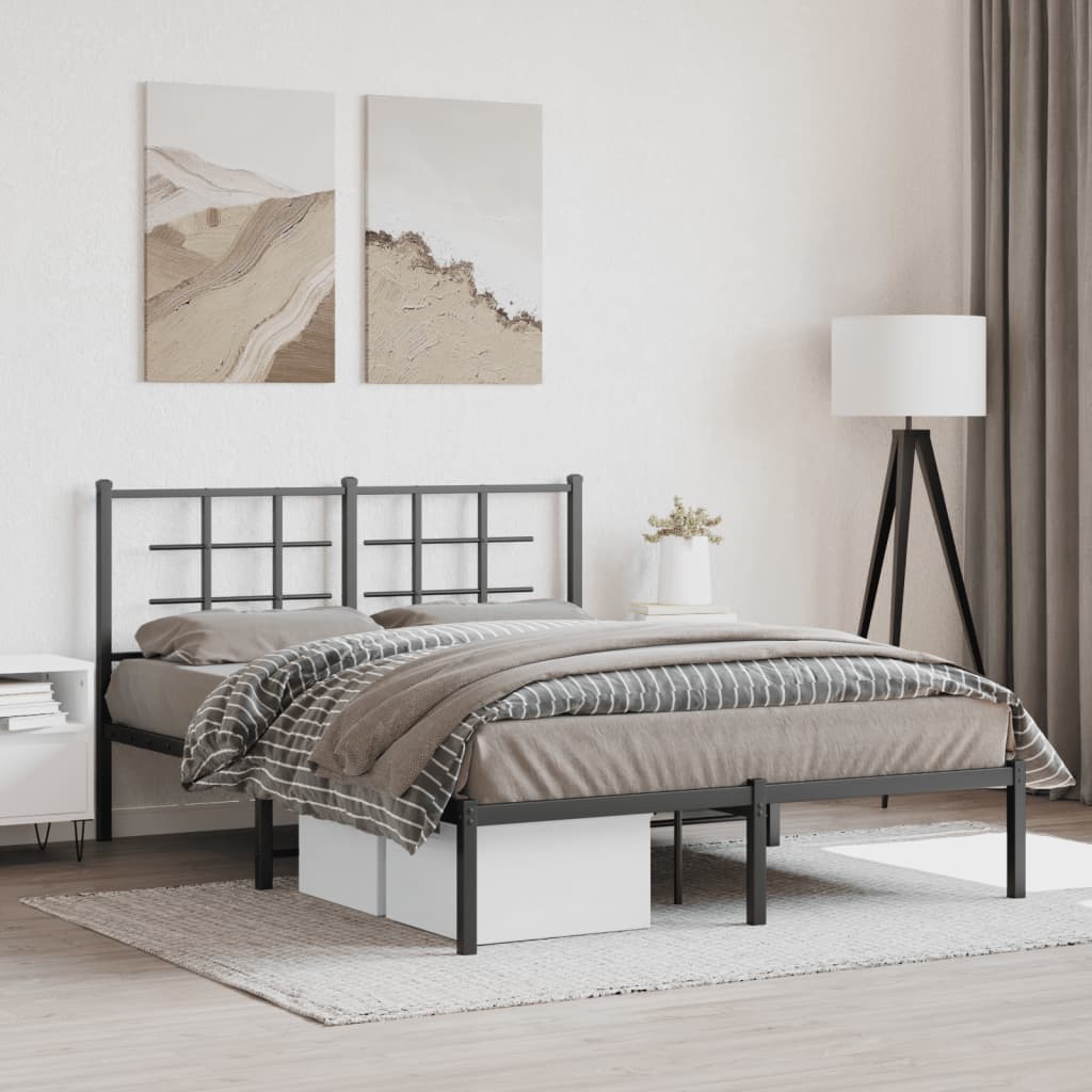 Metal Bed Frame Without Mattress
