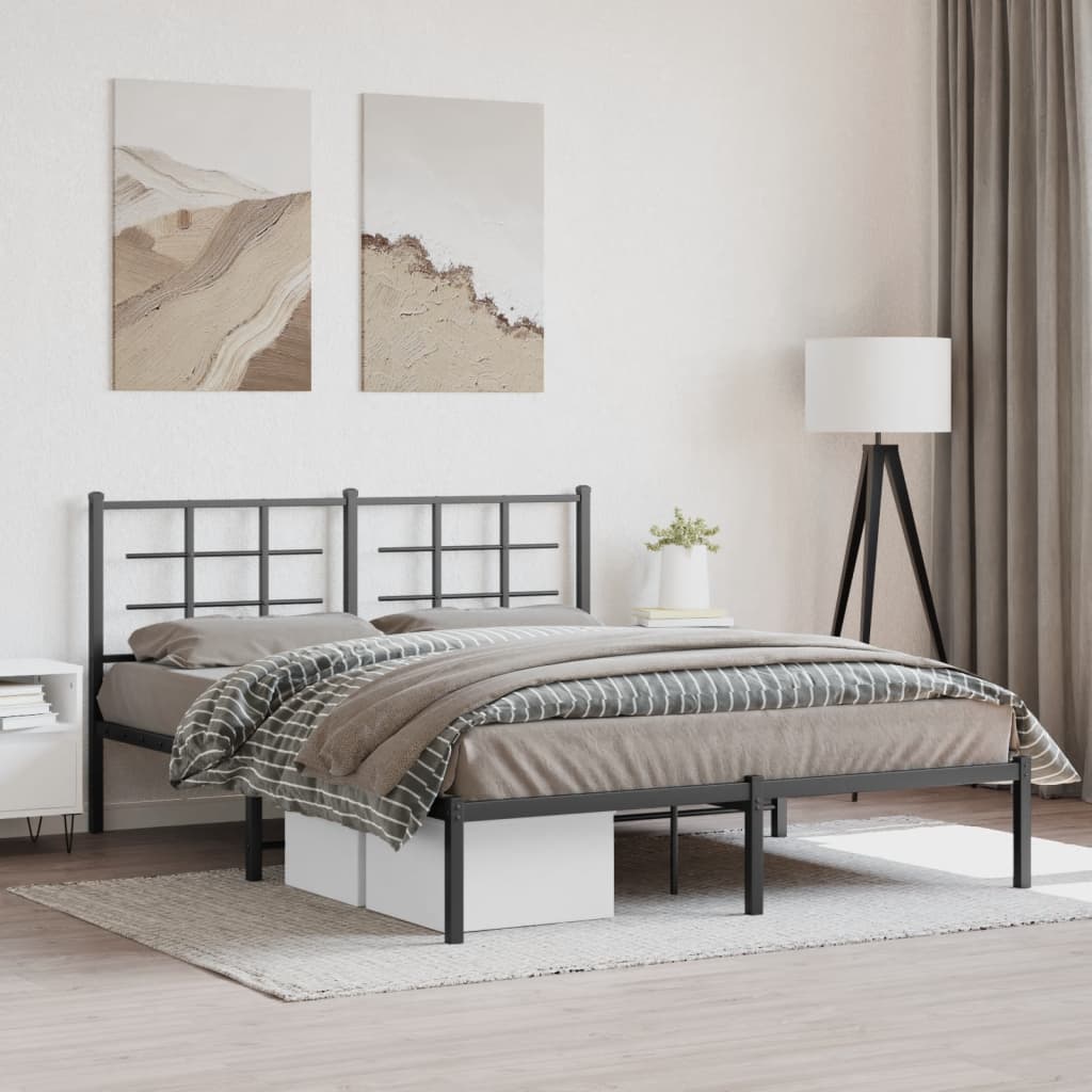 Metal Bed Frame Without Mattress