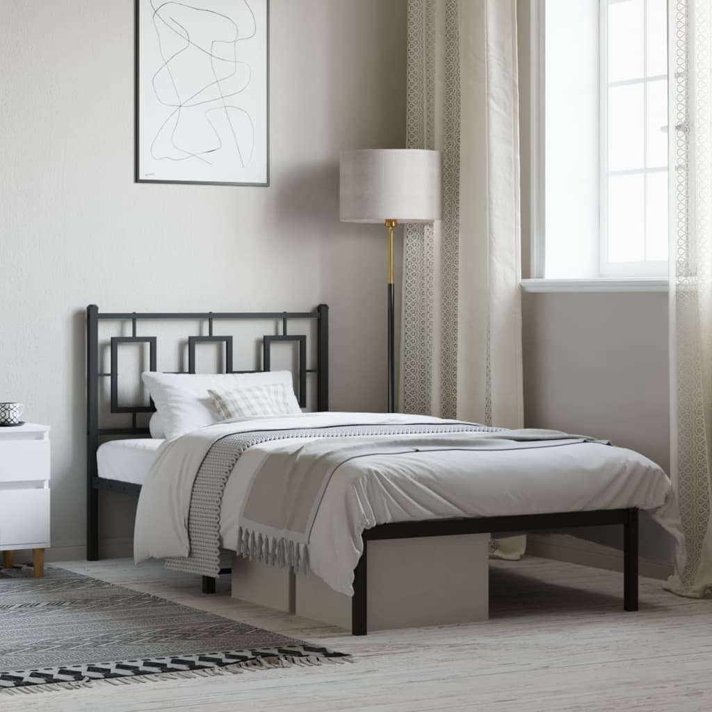 Metal Bed Frame Without Mattress