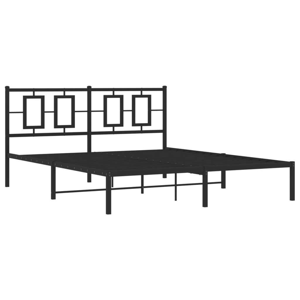 Metal Bed Frame Without Mattress