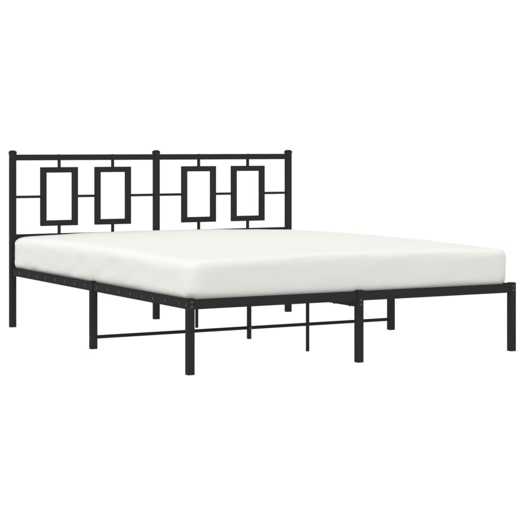 Metal Bed Frame Without Mattress