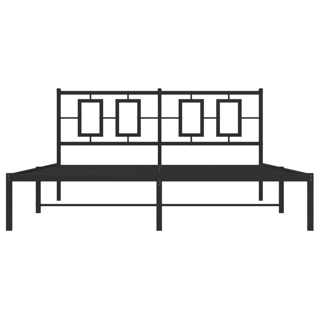 Metal Bed Frame Without Mattress