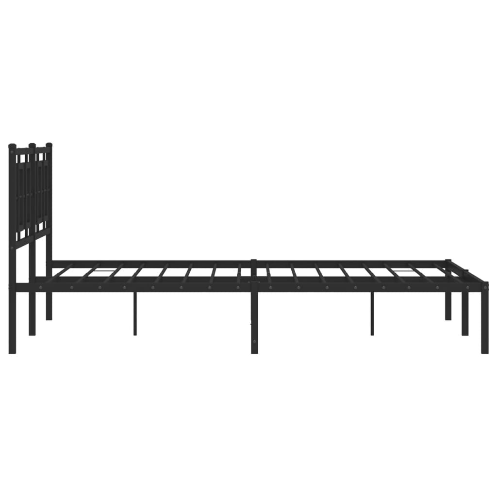 Metal Bed Frame Without Mattress